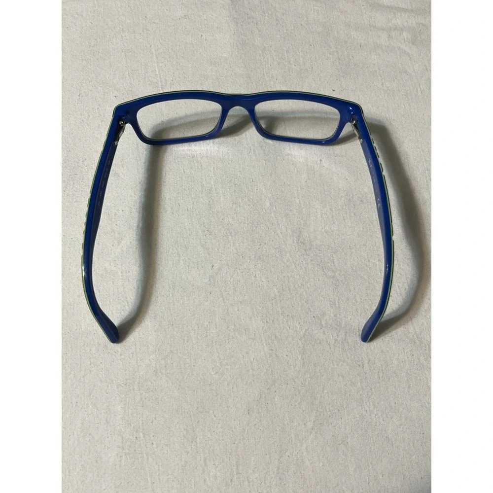 Ray-Ban RB 1535 3600 Black Blue Rectangle Eyeglasses Frames 46-16-125 11446